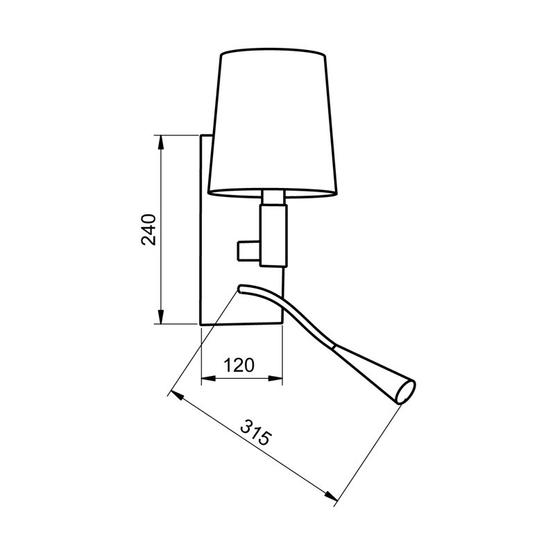 Armed Sconce