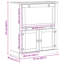 97cm Solid Wood Wine Bar