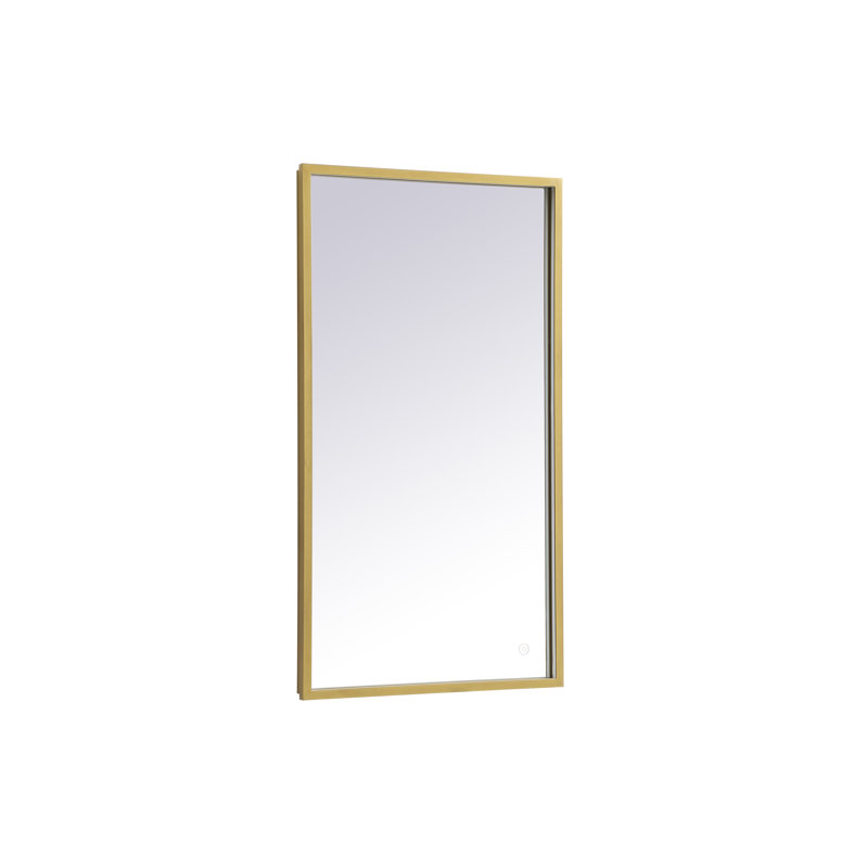 Miroir Piche, Laiton, 20 po x 36 po