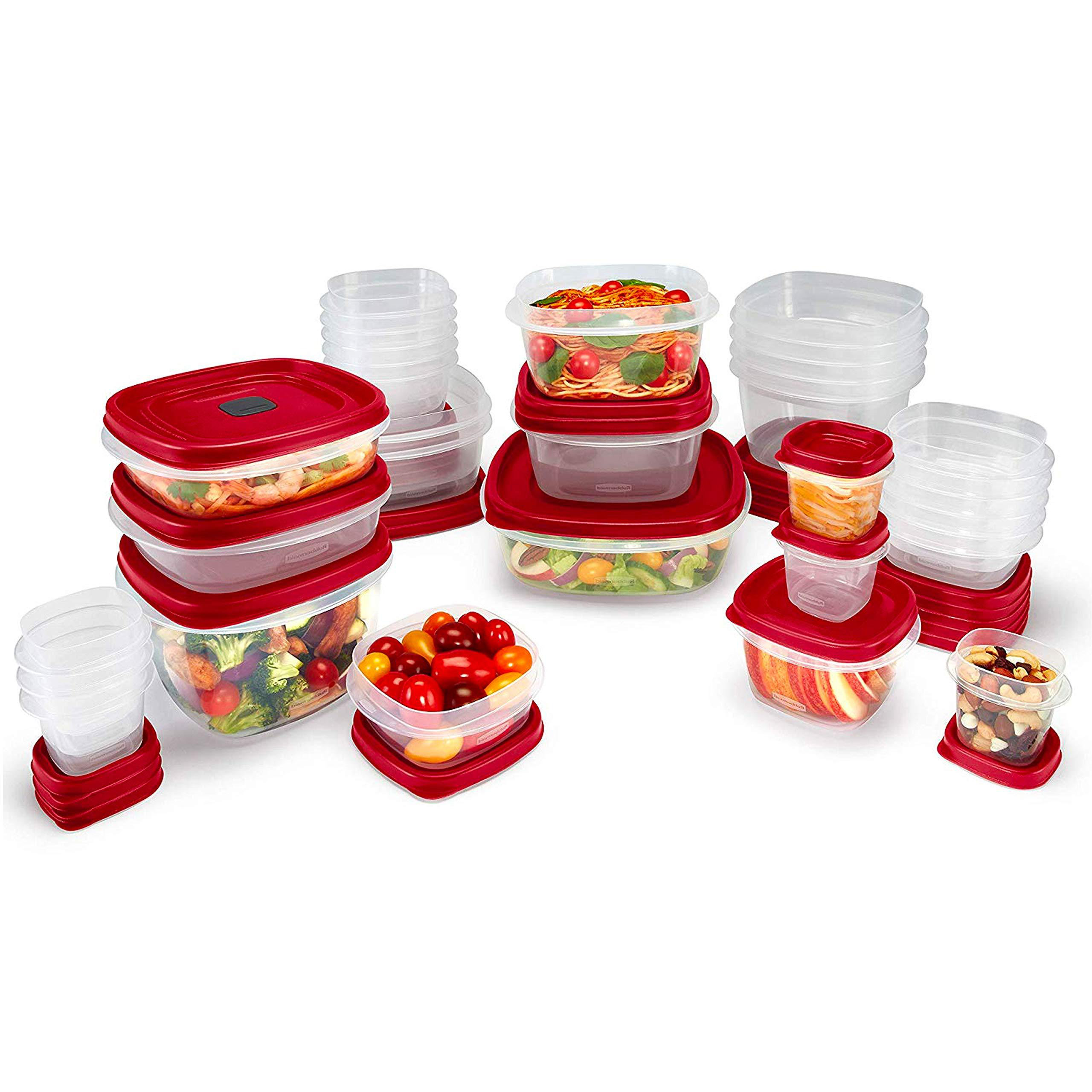 60 Container Food Storage Set (Set of 60) Prep & Savour