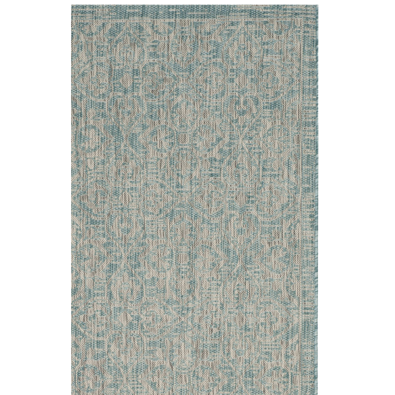 Dailey Performance Oriental Indoor/Outdoor Area Rug, Rectangle 8' x 11'