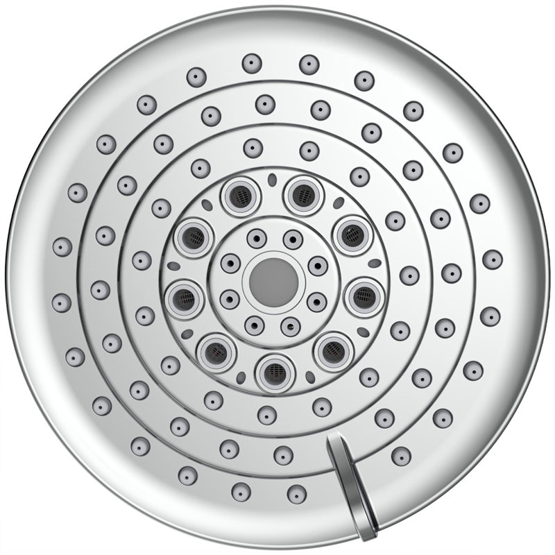 Pomme de douche réglable multifonction, Chrome