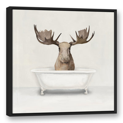 " Moose In The Tub "