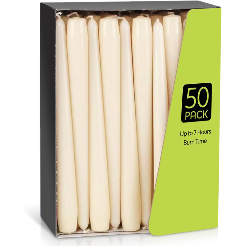 Unscented Taper Candle
