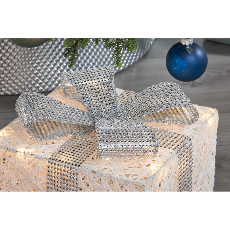 Christmas Decorative Accent, White