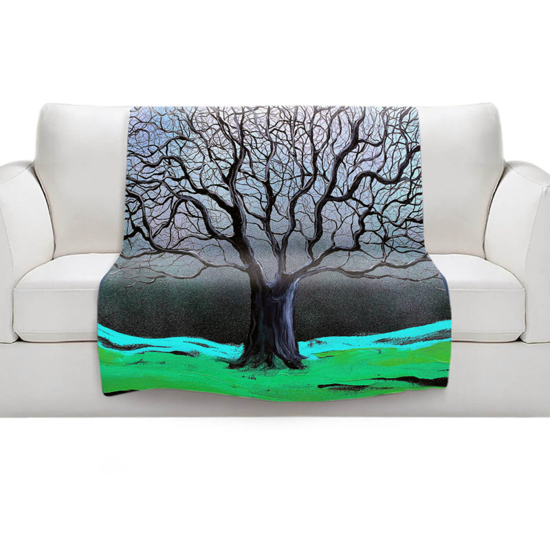 Hand Woven Throw Blanket, 68" x 80"
