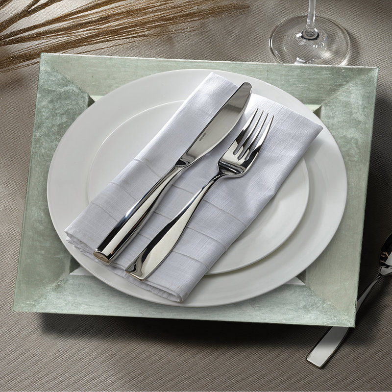Plat de service 13 po, Argent