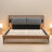 Terry PU Leather Bed With Padded Headboard & LED Lights-822886367
