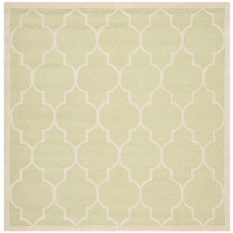 Cannen Hand Tufted Wool Geometric Rug