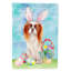 Polyester à 2 côtés 40 x 28 po. lapin de pâques drapeau maison-38457777
