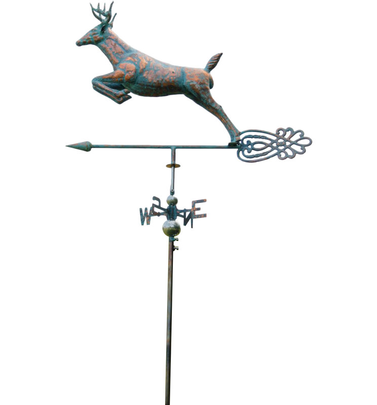 34'' H Metal Animals Weathervane