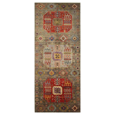 Hand Knotted Wool Oriental Indoor Rug