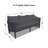Corrente 3-Seater Outdoor Sofa Cover