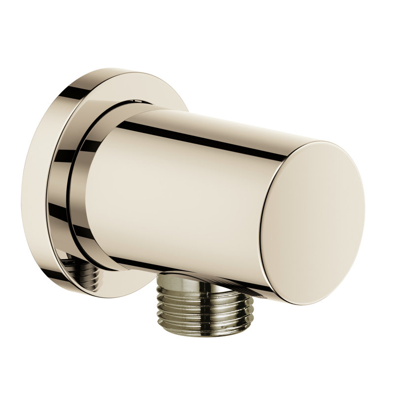 Rainshower 1/2-Inch Handheld Shower Wall Union, Polished Nickel