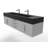 Nile 72" Wall-Mounted Single Bathroom Vanity Set-882903221-882903223-882903218