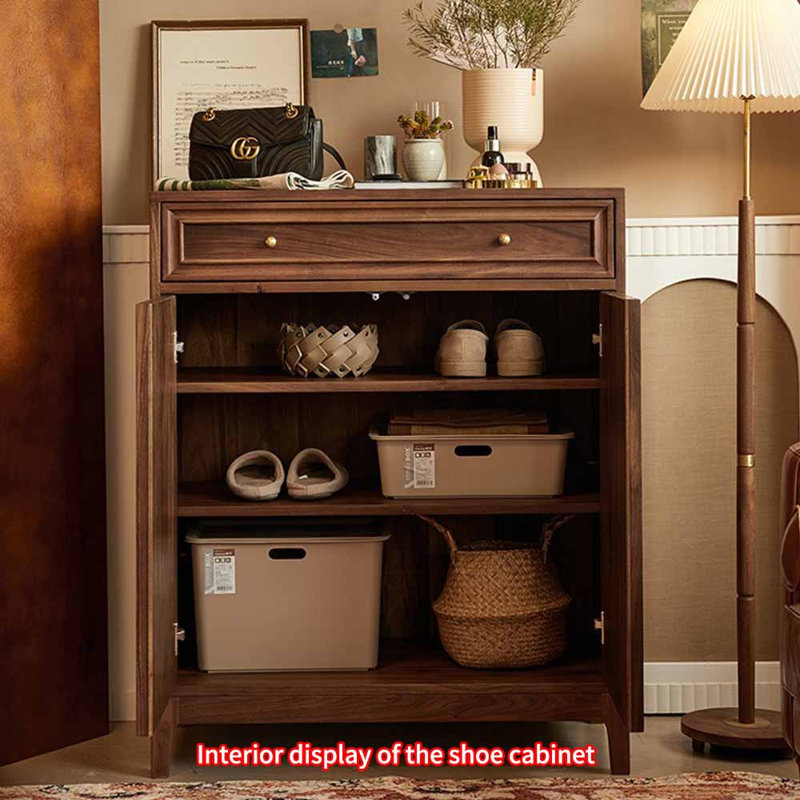 Armoire à chaussures American-style rétro