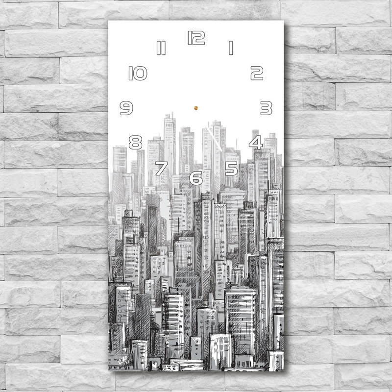 Jaisa Glass Wall Clock