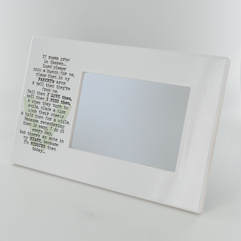 Vivid Squid Wholesale White Ceramic Picture Frame