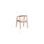 Ensemble de table et chaises de salle à manger moderne (4 pièces), revêtement en bois de hêtre naturel, table: 66,9 po x 29,5 po x 35,4 po | Chaises: 19,7 po x 27,6 po x 27,6 po | 100% panneau de fibres à densité moyenne, couleur brun uni, parfait p