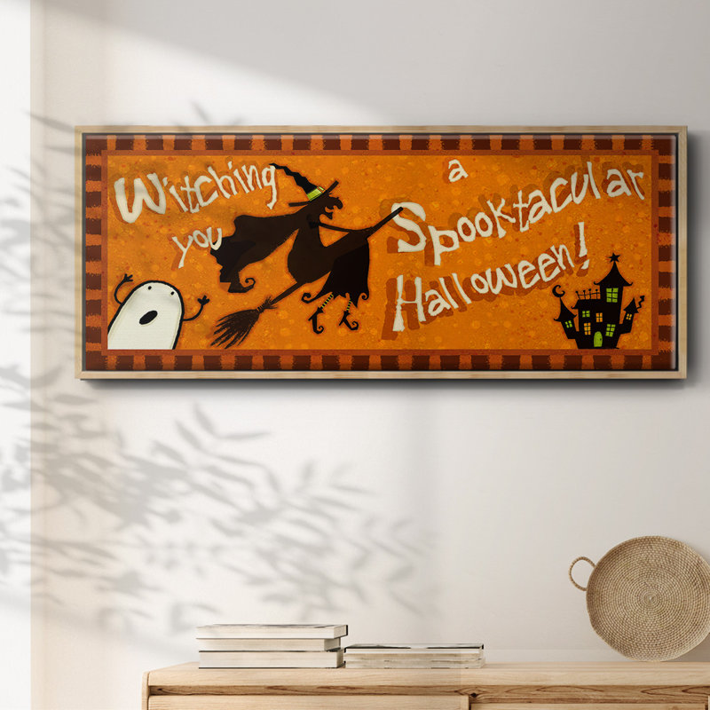 Spooktacular Collection D- Framed Canvas
