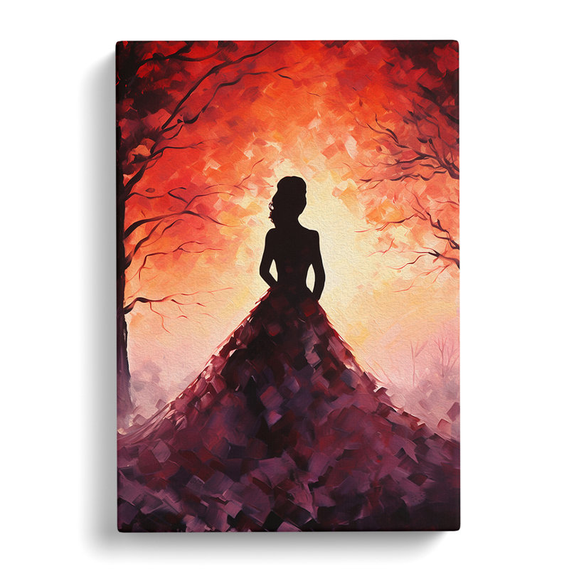 Woman Impressionism - No Frame Print, 60cm H x 40cm W x 3cm D