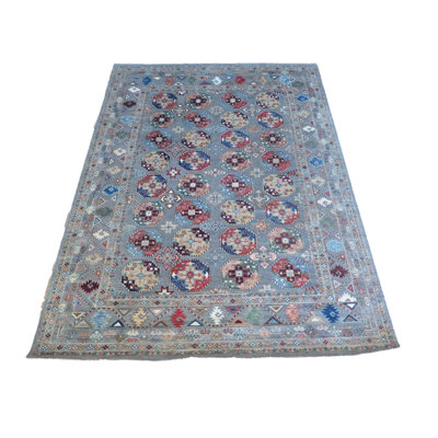One-of-a-Kind 8'9" X 11'9" Wool Area Rug in Gray