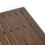 Table basse d'extérieur Delavina en eucalyptus brun-1657092052