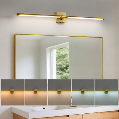 Luminaire pour meuble-lavabo à DEL Fiza (horizontal et vertical)