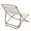 Chaise pliante d'extérieur 2 pièces, chaise de patio enveloppée de rotin avec dossier réglable, coussin épais et appui-tête amovible pour la piscine, la plage, la cour, la terrasse et le camping-1148178620