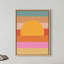 «Sunset Waves» par Cat Coquillette, reproduction d'art sur toile encadrée-1377783930-1377783927