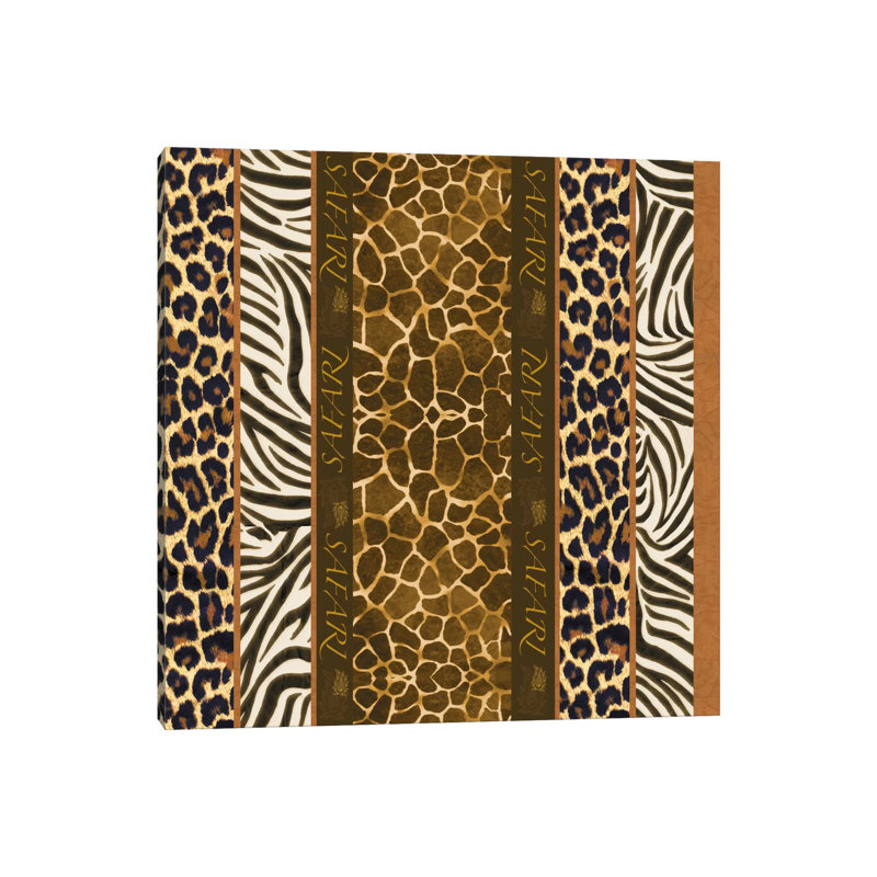 Safari 1 Piece Wrapped Canvas Wall Art, 66.04 cm H x 66.04 cm W x 1.91 cm D