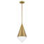Luminaire suspendu simple à 1 lumière Gilroy-641378987