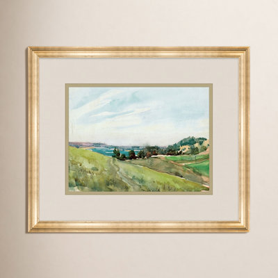 Painterly Overlook 4 Print