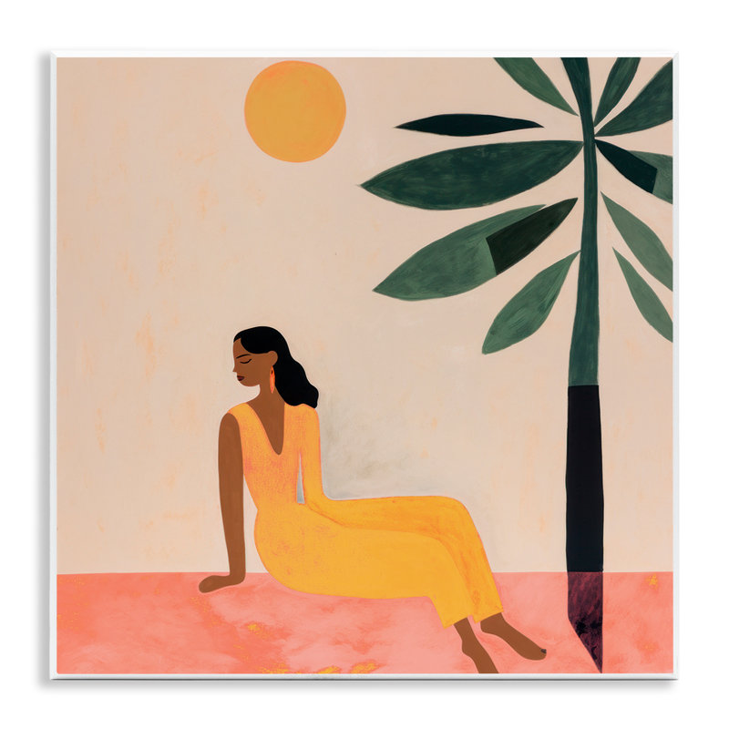 «Tropical Boho Woman» par Lazar Studio