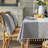 High Quality Rectangle Cotton And Linen Tablecloth With Tassels-1421009711