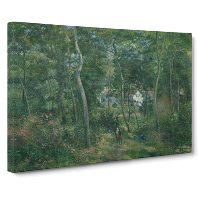 Edge Of The Woods by Camille Pissarro - Wrapped Canvas Painting