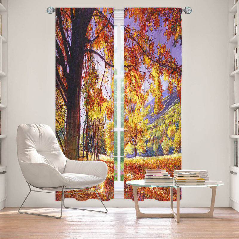 Rideau simple obscurcissant avec passe-tringle Delaughter, L 20 po x L 82 po