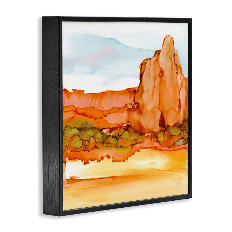 «Earthy Desertscape Illusion», estampe numérique, conception par Chris Paschke, H 12 po x l 12 po
