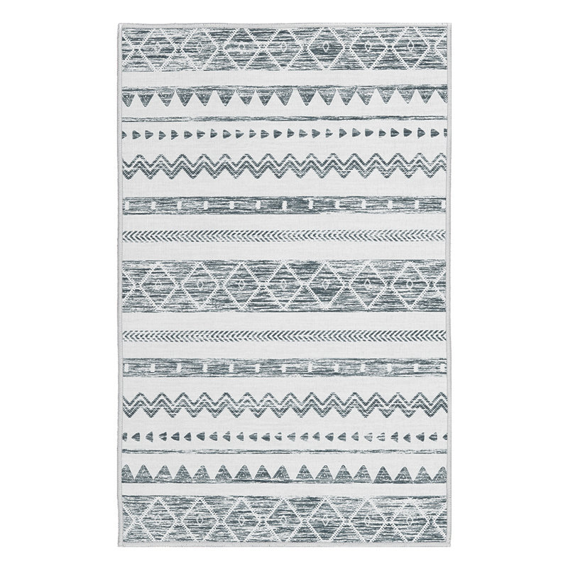 Tapis intérieur lavable Khloye Chenille Mashine, Rectangle 2 pi x 3 pi