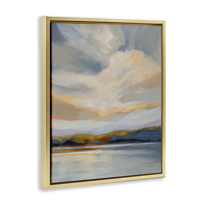 «Morning Glory Seascape», art de la giclée encadrée par Katrina Pete