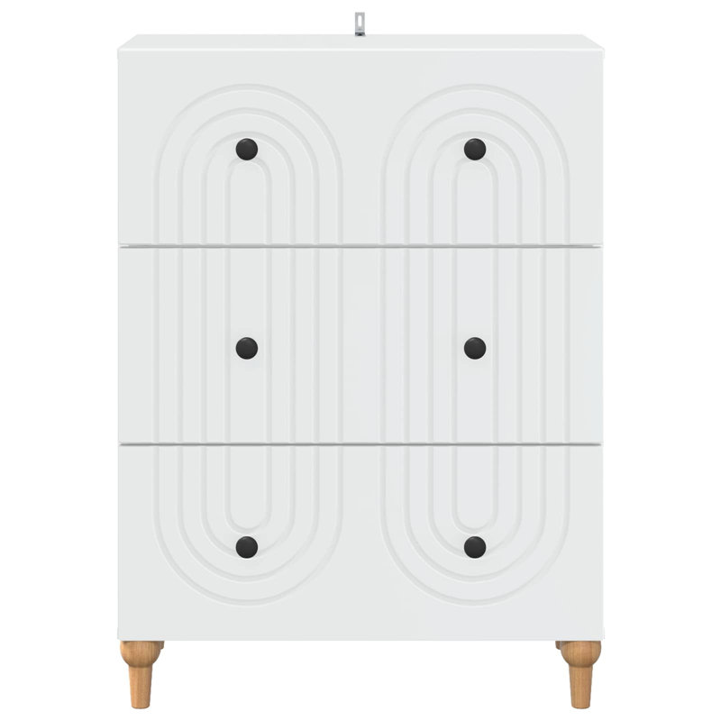 Engineered Wood Rectangle Accent Chest, 90cm H x 66cm W x 34.5cm D