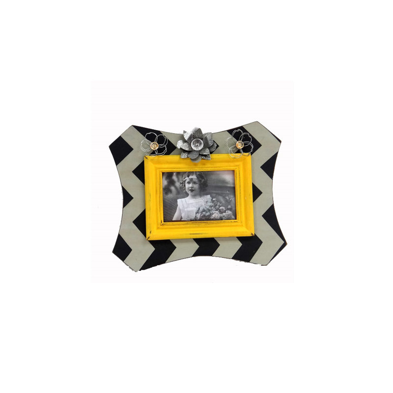 Cadre photo chevron Love