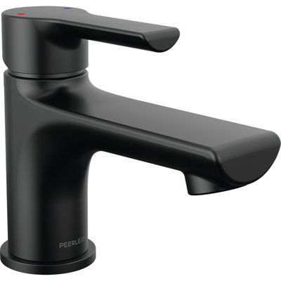 Single-Hole Single-handle Bathroom Faucet with Drain Assembly