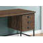Bureau d'ordinateur moderne avec tiroirs de rangement pour le bureau personnel, poste de travail compact avec surface spacieuse et design contemporain.-1011706341
