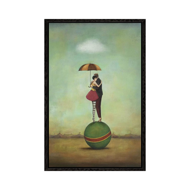 Duy Huynh - Print on Canvas, 101.6 cm H x 66.04 cm W, Black Floater Framed
