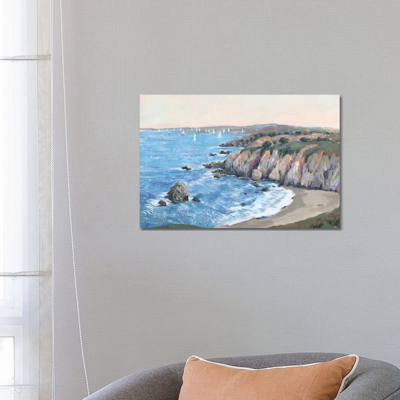 Ocean Bay II by Tim O'Toole - Wrapped Canvas Gallery-Wrapped Canvas Giclée, 45.72 cm H x 66.04 cm W