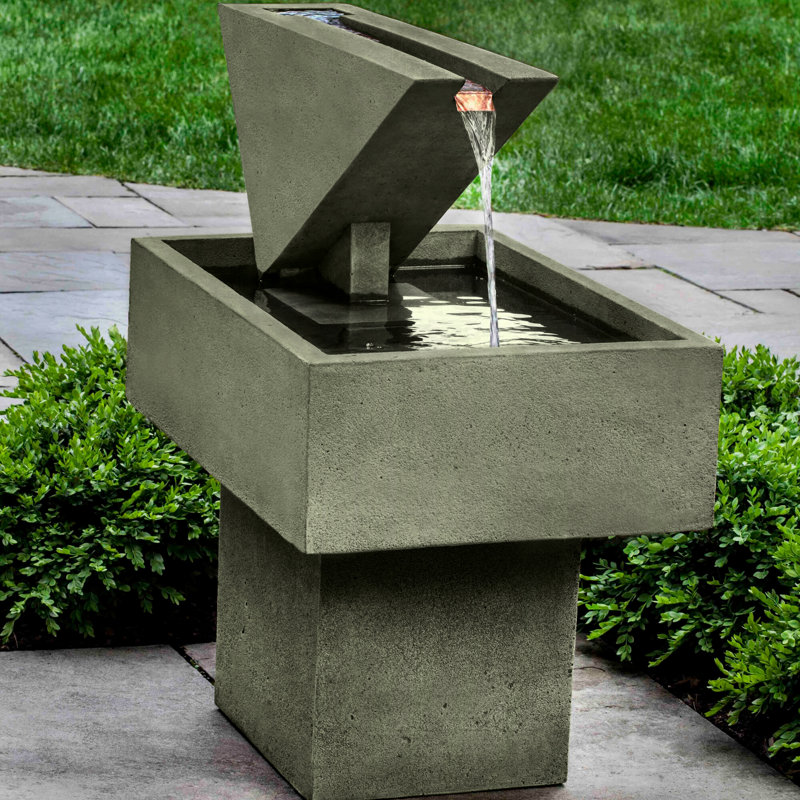 Triad Fountain, Copper Bronze