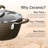 NutriChef 3.6 Quarts Non-Stick Aluminum Soup Pot