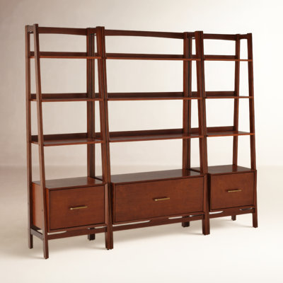 Stiles Wide Ladder Bookcase