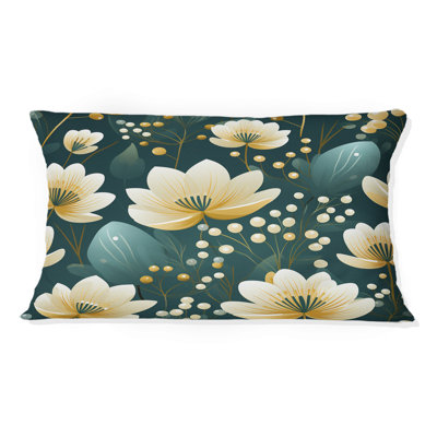 Coussin à imprimé floral rétro Marvel